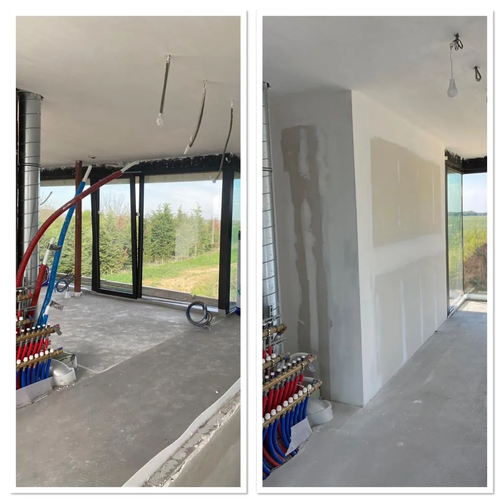 Gyproc installatie in Zemst - professionele gipsplaten voor wanden en plafonds